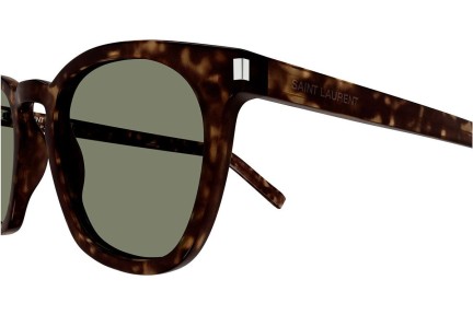 Sonnenbrille Saint Laurent SL28 049 Quadratisch Havanna