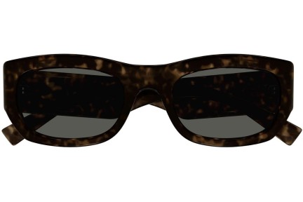 Sonnenbrille Saint Laurent SL713 002 Quadratisch Havanna