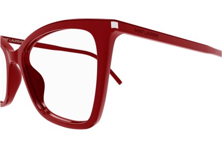 Brillen Saint Laurent SL386 015 Cat Eye Rot