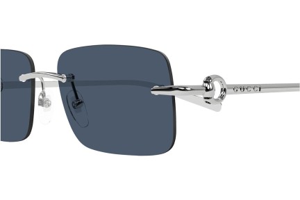 Sonnenbrille Gucci GG1703S 003 Rechteck Silber