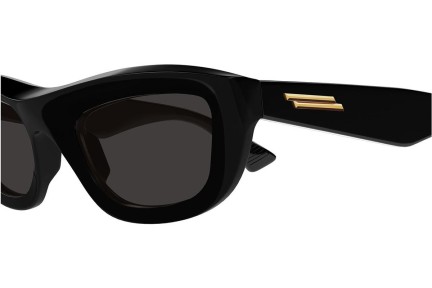 Sonnenbrille Bottega Veneta BV1326S 001 Rechteck Schwarz