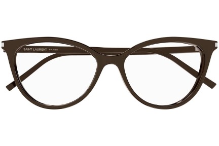 Brillen Saint Laurent SL261 008 Cat Eye Braun