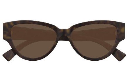 Sonnenbrille Bottega Veneta BV1319S 002 Rund Havanna