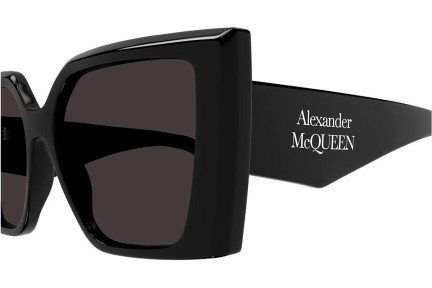 Sonnenbrille Alexander McQueen AM0467S 001 Quadratisch Schwarz