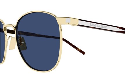 Sonnenbrille Saint Laurent SL747 010 Quadratisch Gold