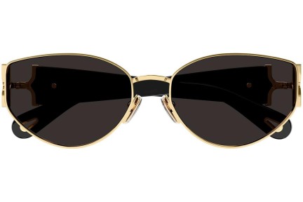 Sonnenbrille Chloe CH0260S 001 Cat Eye Gold