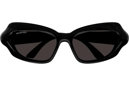 Sonnenbrille Balenciaga BB0354S 001 Cat Eye Schwarz