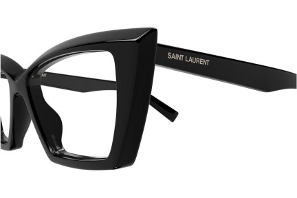 Brillen Saint Laurent SL657OPT 001 Cat Eye Schwarz