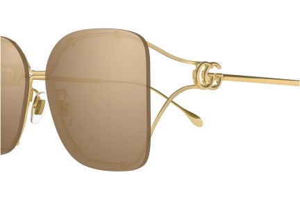 Sonnenbrille Gucci GG1713SA 003 Quadratisch Gold