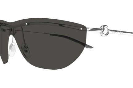 Sonnenbrille Gucci GG1700S 001 Monoscheibe | Shield Silber