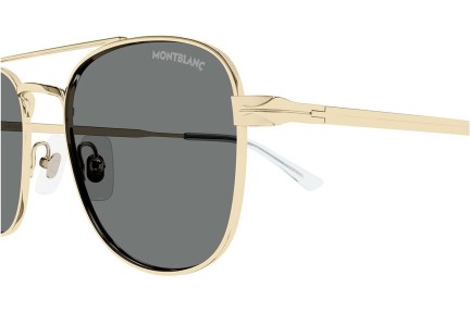 Sonnenbrille Mont Blanc MB0363S 001 Pilot Gold