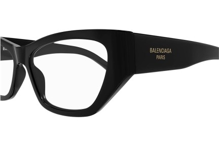 Brillen Balenciaga BB0372O 001 Quadratisch Schwarz