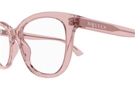 Brillen Alexander McQueen AM0487O 004 Quadratisch Rot