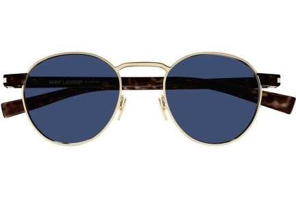 Sonnenbrille Saint Laurent SL707 004 Rund Gold