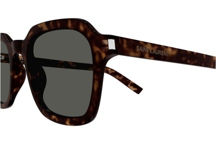 Sonnenbrille Saint Laurent SL715SLIM 002 Quadratisch Havanna