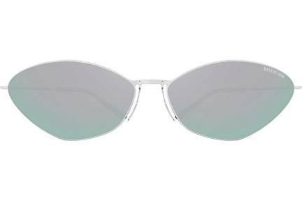 Sonnenbrille Balenciaga BB0350S 004 Besondere Silber