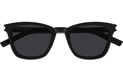 Sonnenbrille Saint Laurent SL716SLIM 001 Quadratisch Schwarz