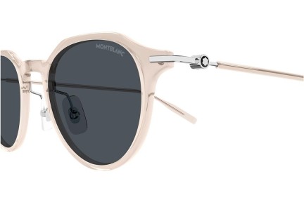 Sonnenbrille Mont Blanc MB0355S 004 Rund Braun