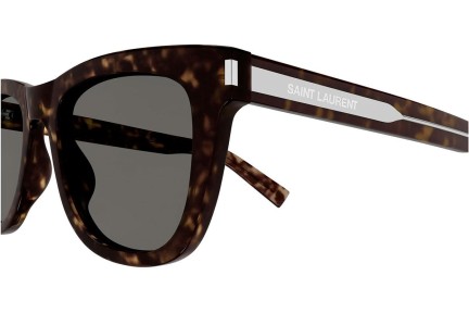 Sonnenbrille Saint Laurent SL712 002 Quadratisch Havanna