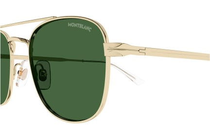 Sonnenbrille Mont Blanc MB0363S 002 Pilot Gold