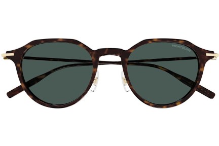 Sonnenbrille Mont Blanc MB0355S 002 Rund Havanna