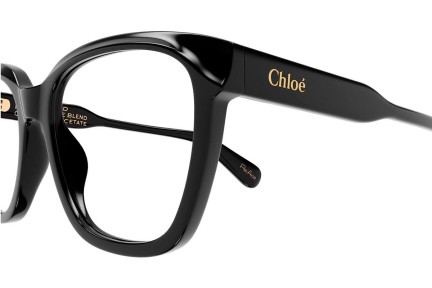 Brillen Chloe CH0265O 001 Quadratisch Schwarz