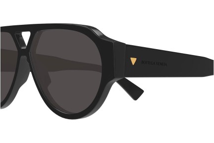 Sonnenbrille Bottega Veneta BV1318S 001 Pilot Schwarz