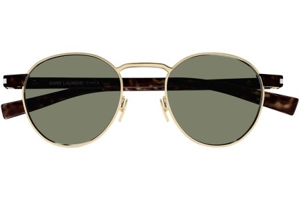 Sonnenbrille Saint Laurent SL707 002 Rund Gold