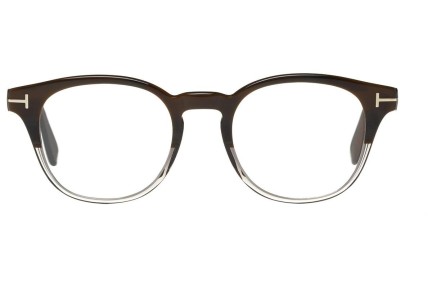 Glasses Tom Ford FT5400 065 Rund Beige