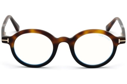 Glasses Tom Ford FT5664-B 056 Rund Havanna