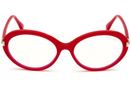 Brillen Tom Ford FT5675-B 066 Oval Rot