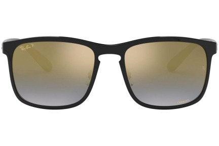 Sonnenbrille Ray-Ban Chromance Collection RB4264 601/J0 Polarized Quadratisch Schwarz