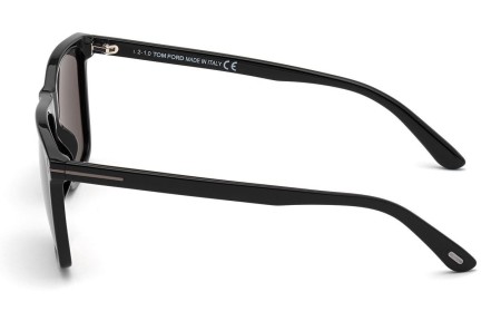 Sonnenbrille Tom Ford FT0832-N 01A Quadratisch Schwarz