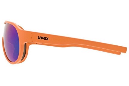 Sonnenbrille uvex sportstyle 512 Orange Mat S3 Monoscheibe | Shield Orange