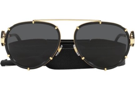 Sonnenbrille Versace Vintage Icon Pilot Clip-On VE2232 143887 Pilot Schwarz