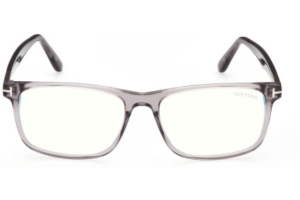 Brillen Tom Ford FT5752-B 020 Rechteck Grau