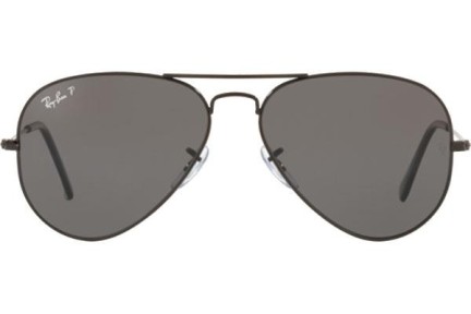 Sonnenbrille Ray-Ban Aviator RB3025 002/48 Polarized Pilot Schwarz