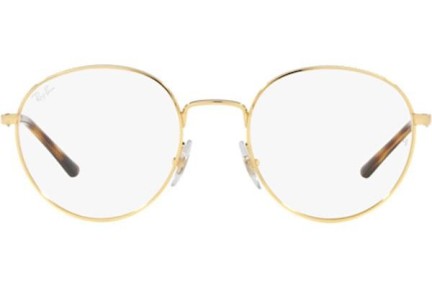 Glasses Ray-Ban RX3681V 2500 Rund Gold