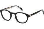 Glasses David Beckham DB7017 807 Rund Schwarz