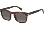 Sunglasses David Beckham DB7076/S EX4/9O Quadratisch Havanna