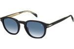 Sonnenbrille David Beckham DB1007/S 807/08 Rund Schwarz