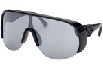 Sunglasses Moncler ML0202 01A Monoscheibe | Shield Schwarz