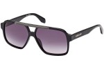 Sonnenbrille Adidas Originals OR0066 01B Pilot Schwarz