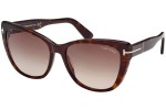 Sonnenbrille Tom Ford FT0937 52K Cat Eye Havanna