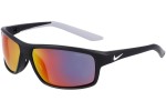 Sonnenbrille Nike Rabid 22 E DV2152 010 Rechteck Schwarz