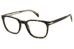 Glasses David Beckham DB1107 086 Quadratisch Havanna