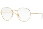 Glasses Ray-Ban David RX3582V 2500 Rund Gold