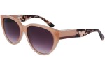 Sunglasses Lacoste L985S 681 Rund Beige