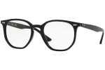 Glasses Ray-Ban Hexagonal RX7151 2000 Quadratisch Schwarz