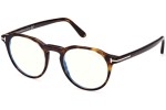 Brillen Tom Ford FT5833-B 052 Rund Havanna